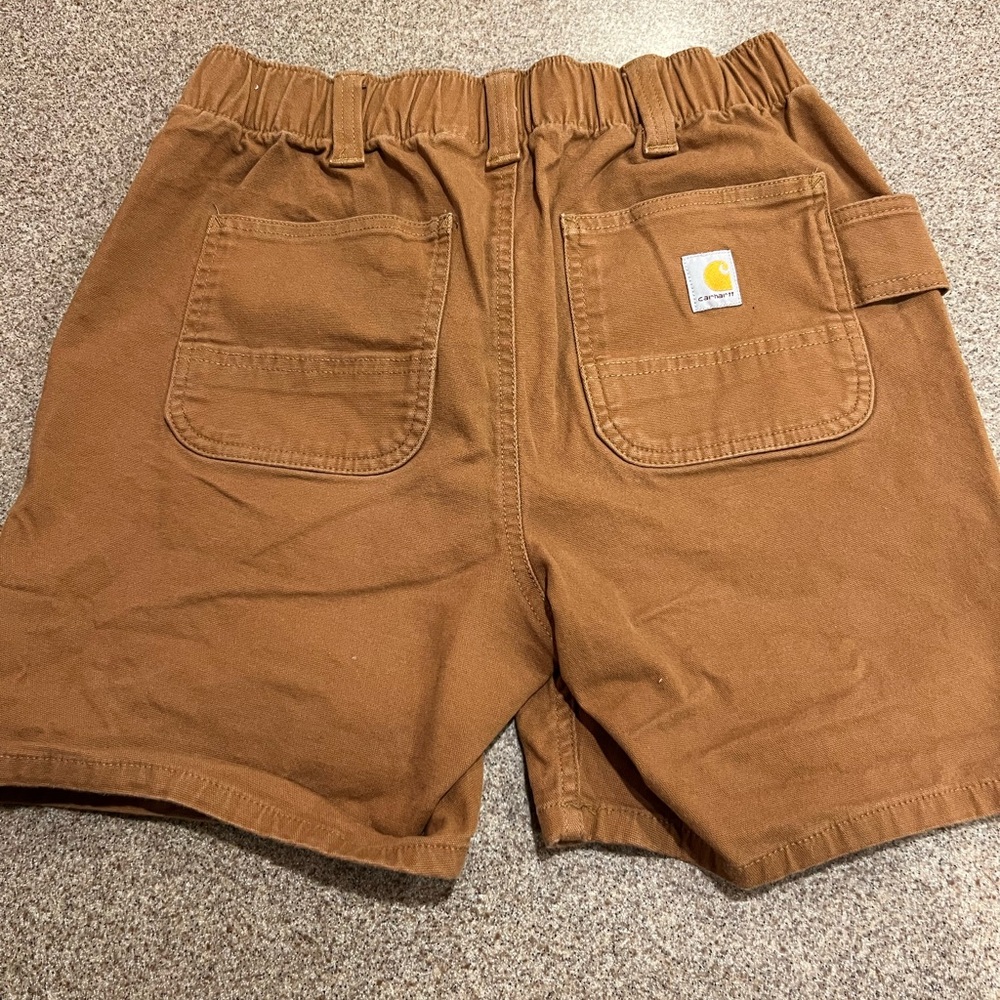 Carhartt Women's Brown Cargo Shorts - Picture 3 of 3